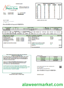 New Hampshire Electric Co-op electricity utility business bill, SCR